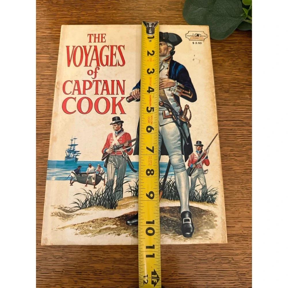 The Voyages of Captain Cook‎ 1971 Nutmeg Press Illustrated Vintage History Book
